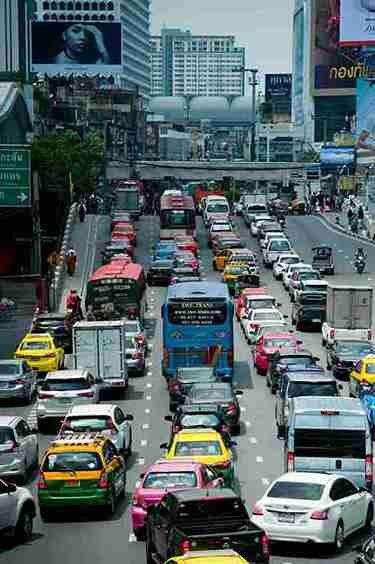 traffic jam in bangladesh