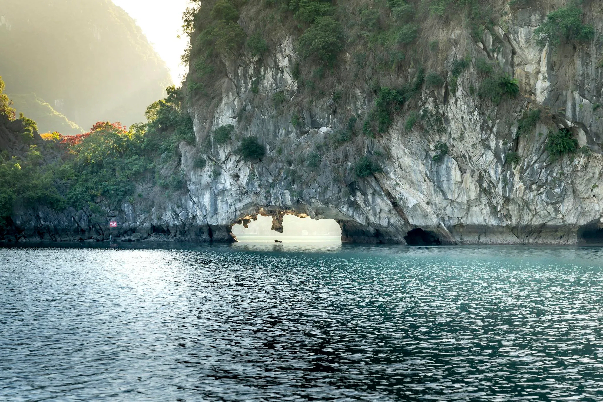 rock formations with caves in ha long 1